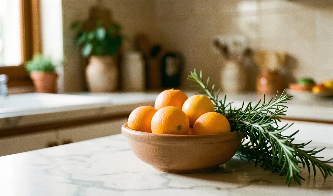 Ambiente de cocina saludable